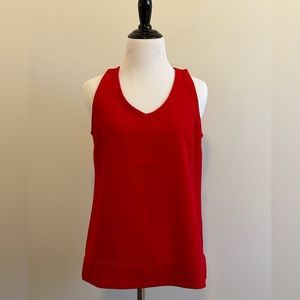 Philosophy Red Sleeveless Top